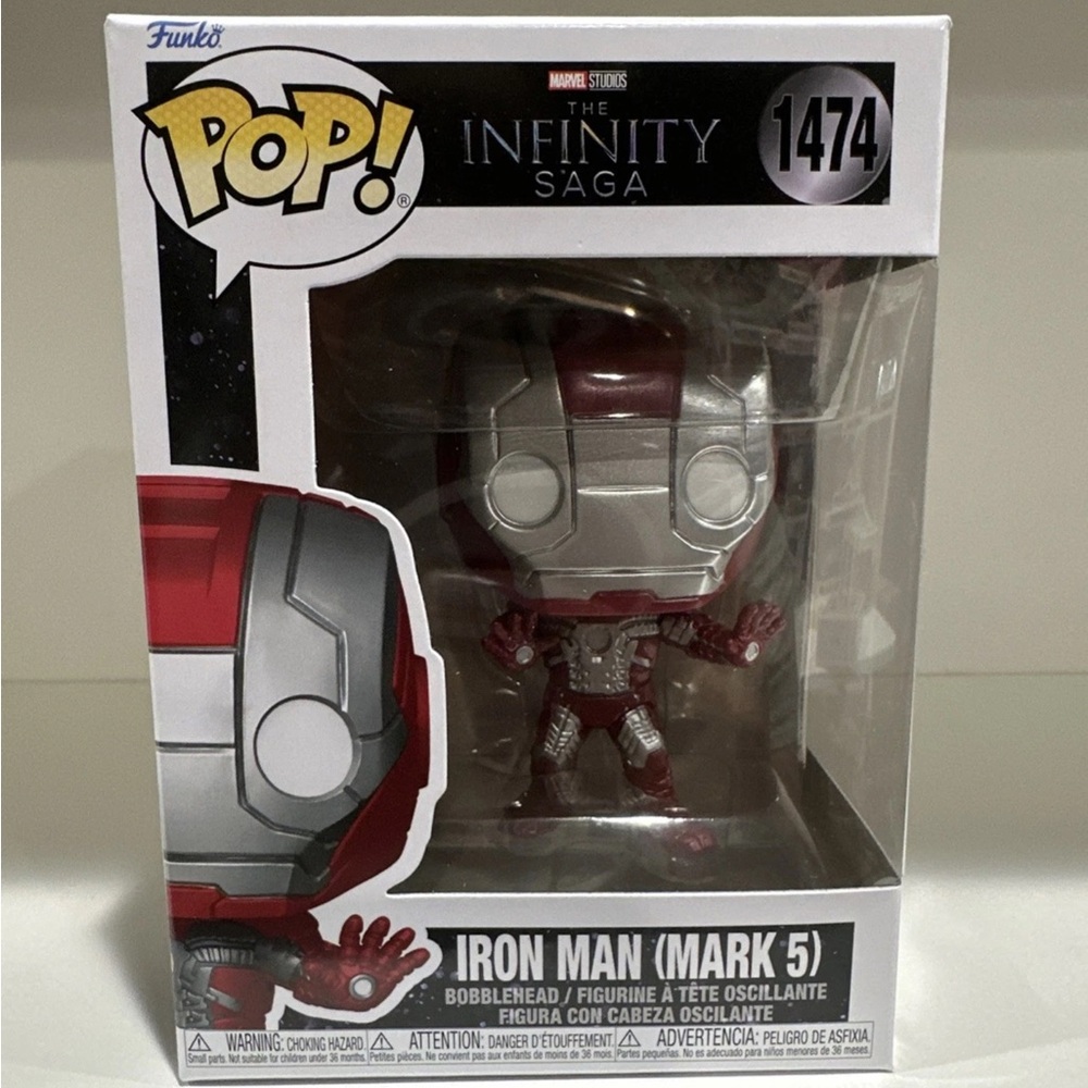 Funko Pop Marvel Iron Man Mark 5 Infinity Saga #1474